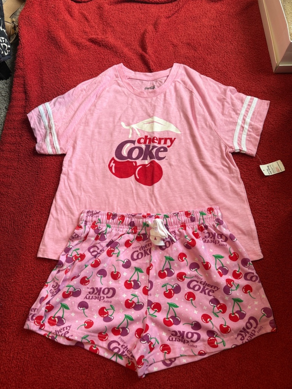 Women’s “Cherry Coke” pajama set
